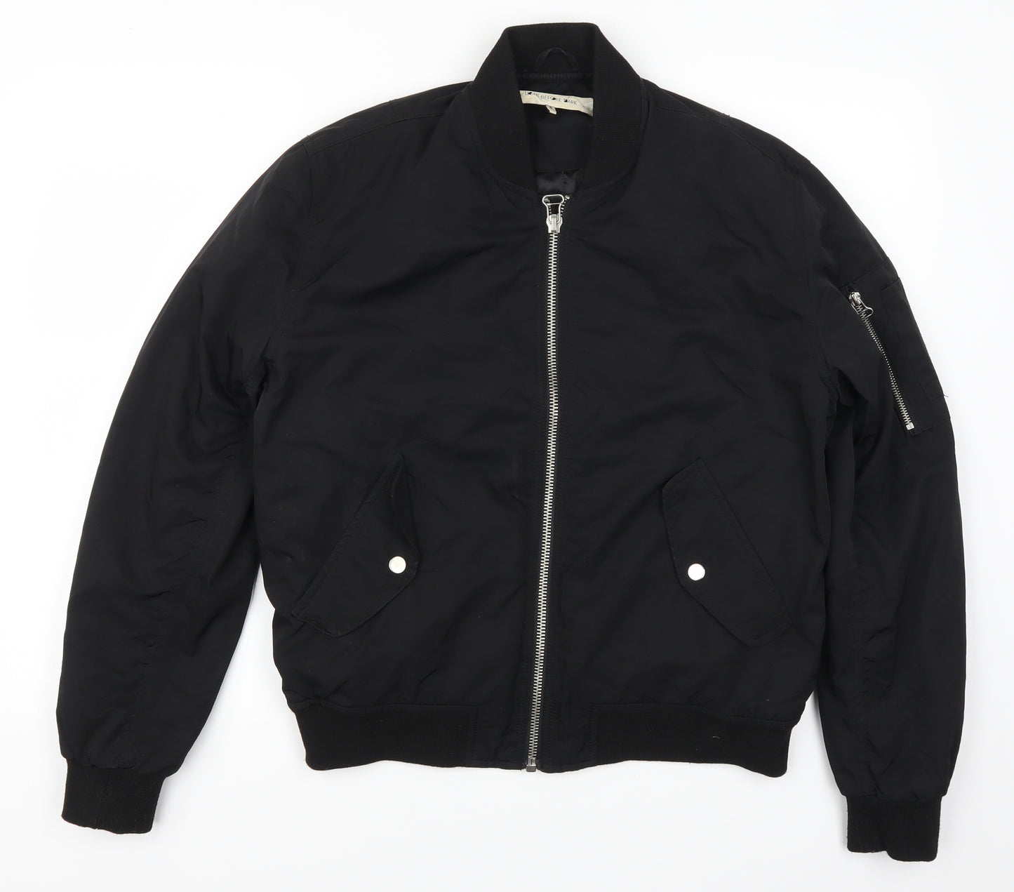 Light Before Dark Womens Black   Bomber Jacket Coat Size S