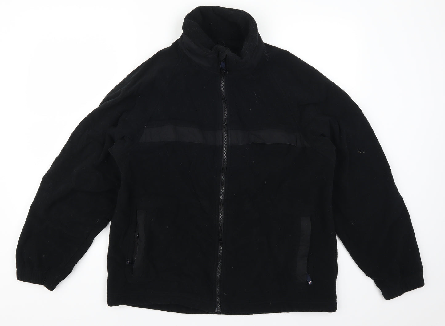 Marks and Spencer Mens Black  Fleece Jacket  Size L