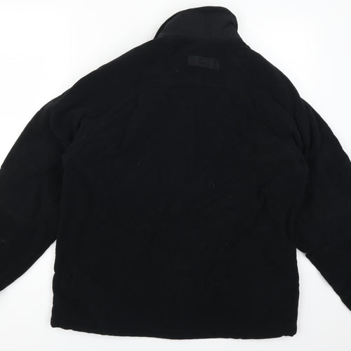 Marks and Spencer Mens Black  Fleece Jacket  Size L