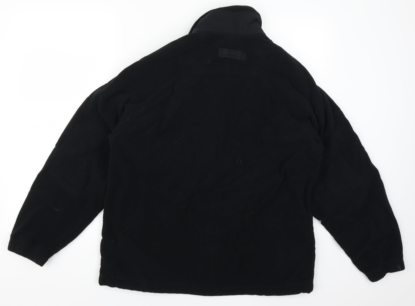 Marks and Spencer Mens Black  Fleece Jacket  Size L