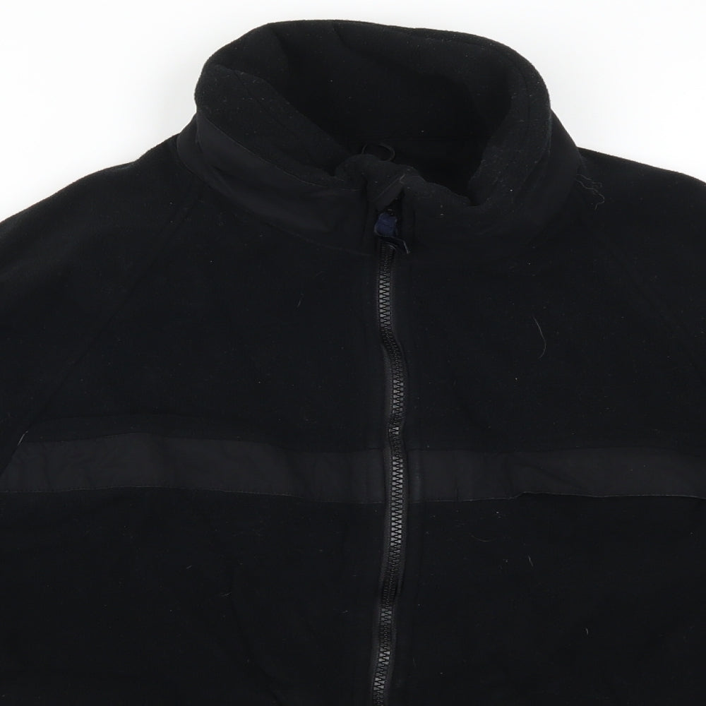 Marks and Spencer Mens Black  Fleece Jacket  Size L