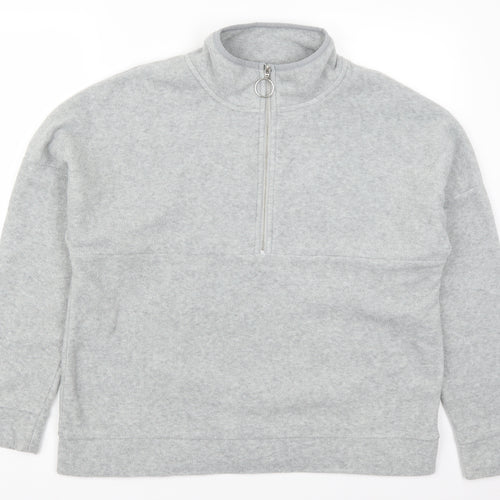 Primark Womens Grey  Fleece Jacket  Size 12