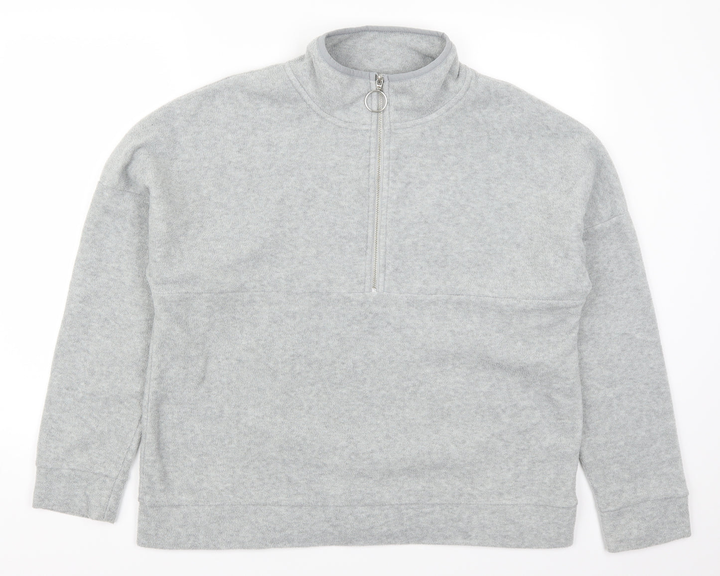 Primark Womens Grey  Fleece Jacket  Size 12