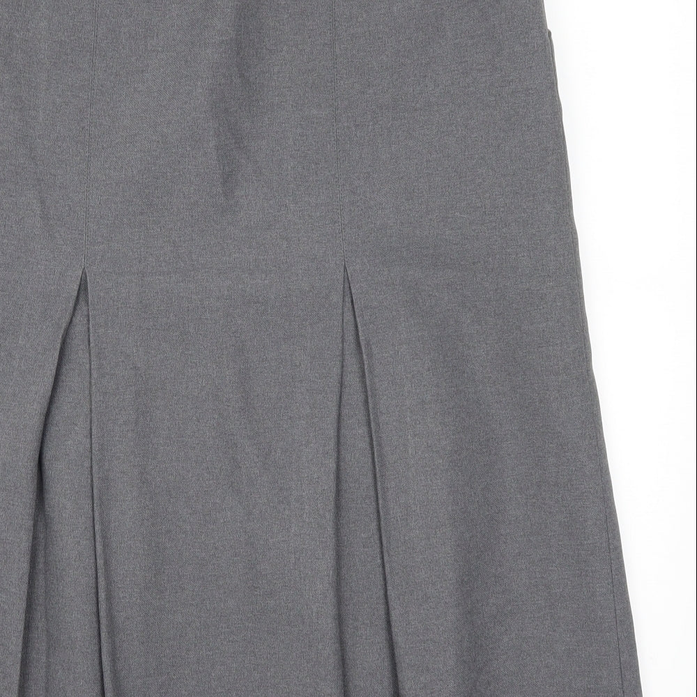 Esmorn Womens Grey   Pleated Skirt Size 14