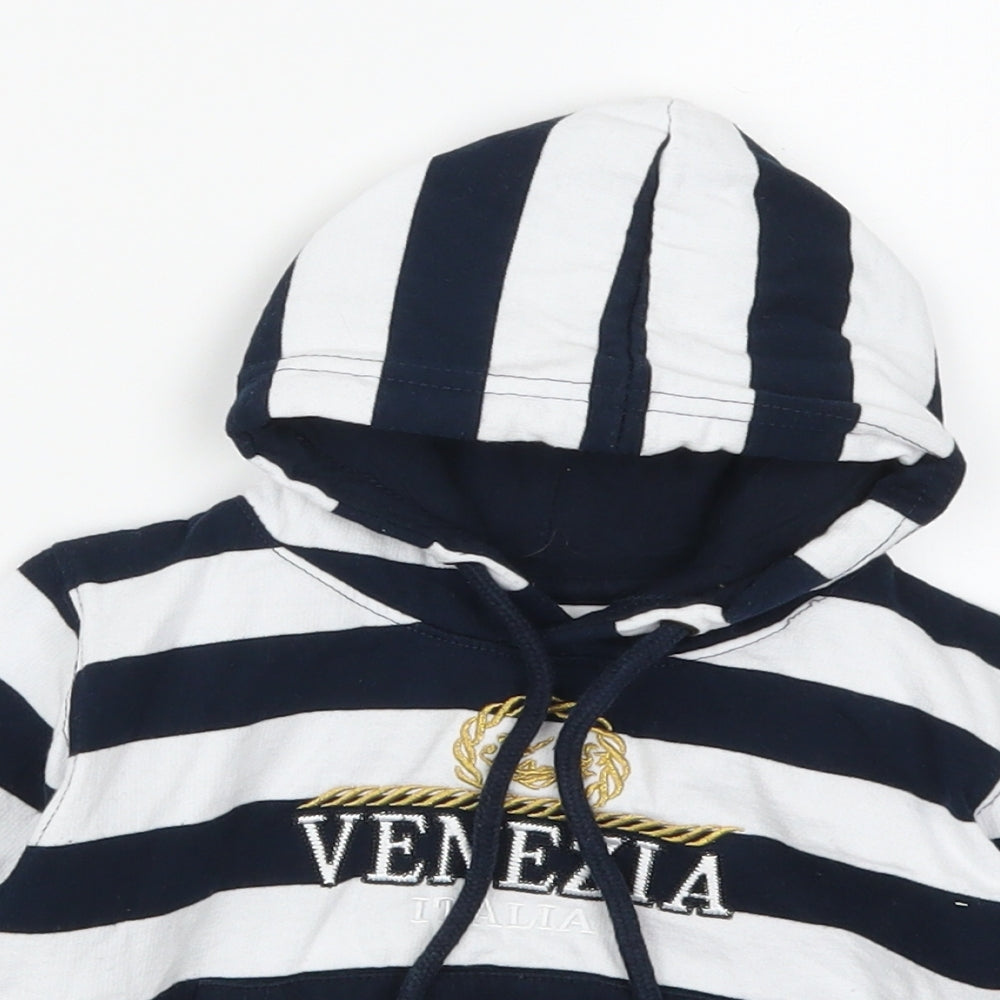 Venice Collection Boys Blue Spotted  Basic T-Shirt Size 12-18 Months  - Venezia Italia