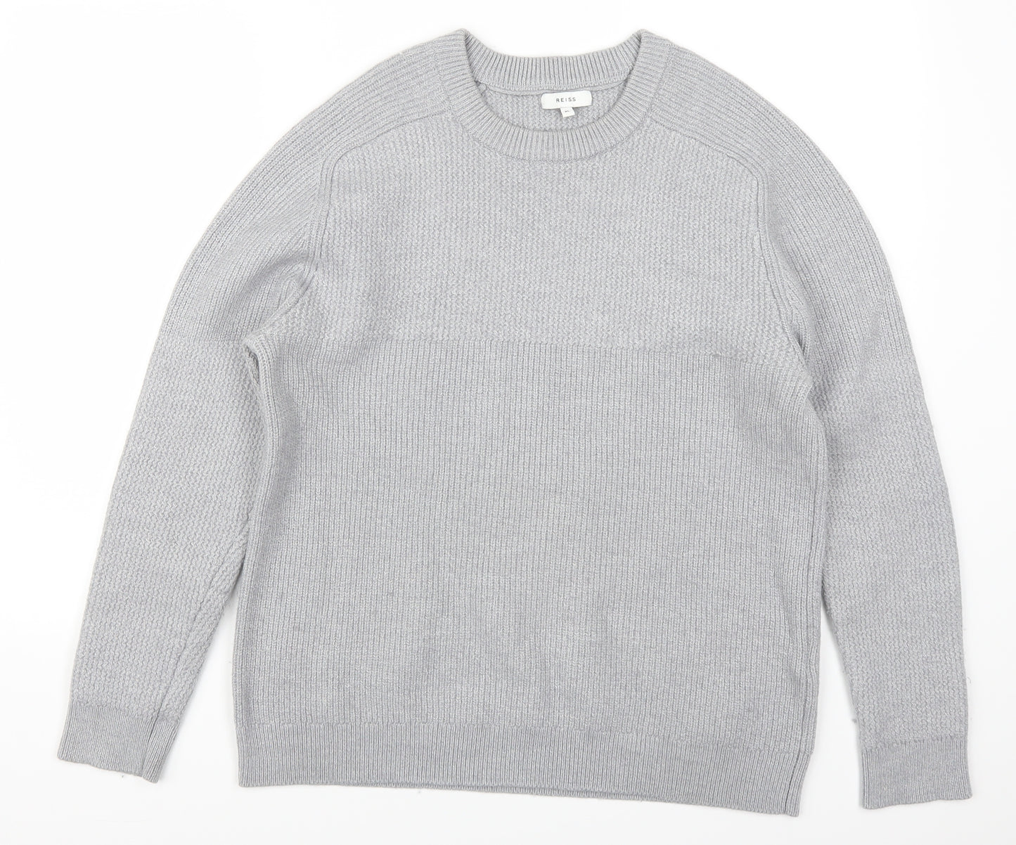 Reiss Mens Grey   Pullover Jumper Size XL