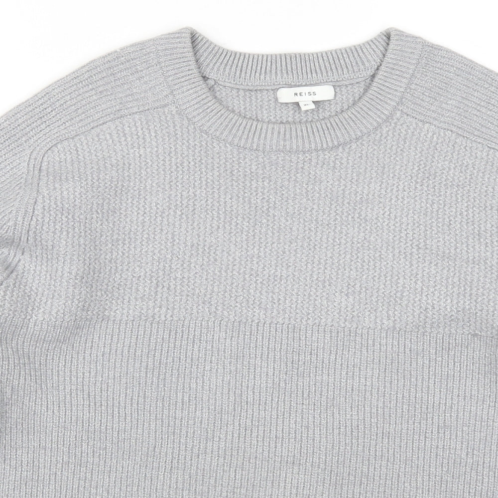Reiss Mens Grey   Pullover Jumper Size XL