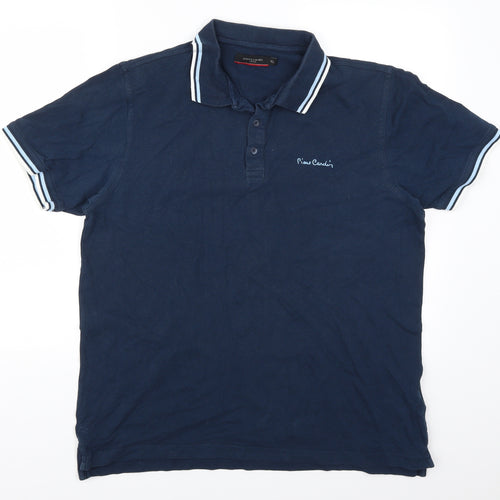 Pierre Cardin Mens Blue    Polo Size XL