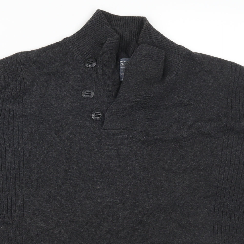 River Island Mens Grey   Pullover Jumper Size XL