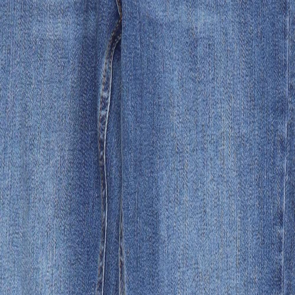 New Look Womens Blue  Denim Bootcut Jeans Size 10 L31 in