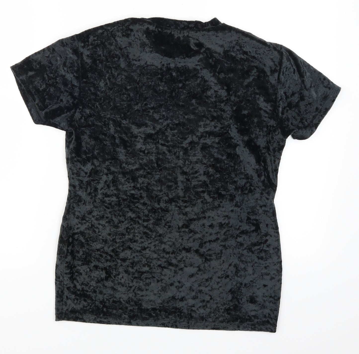 Linea Womens Black   Basic T-Shirt Size M