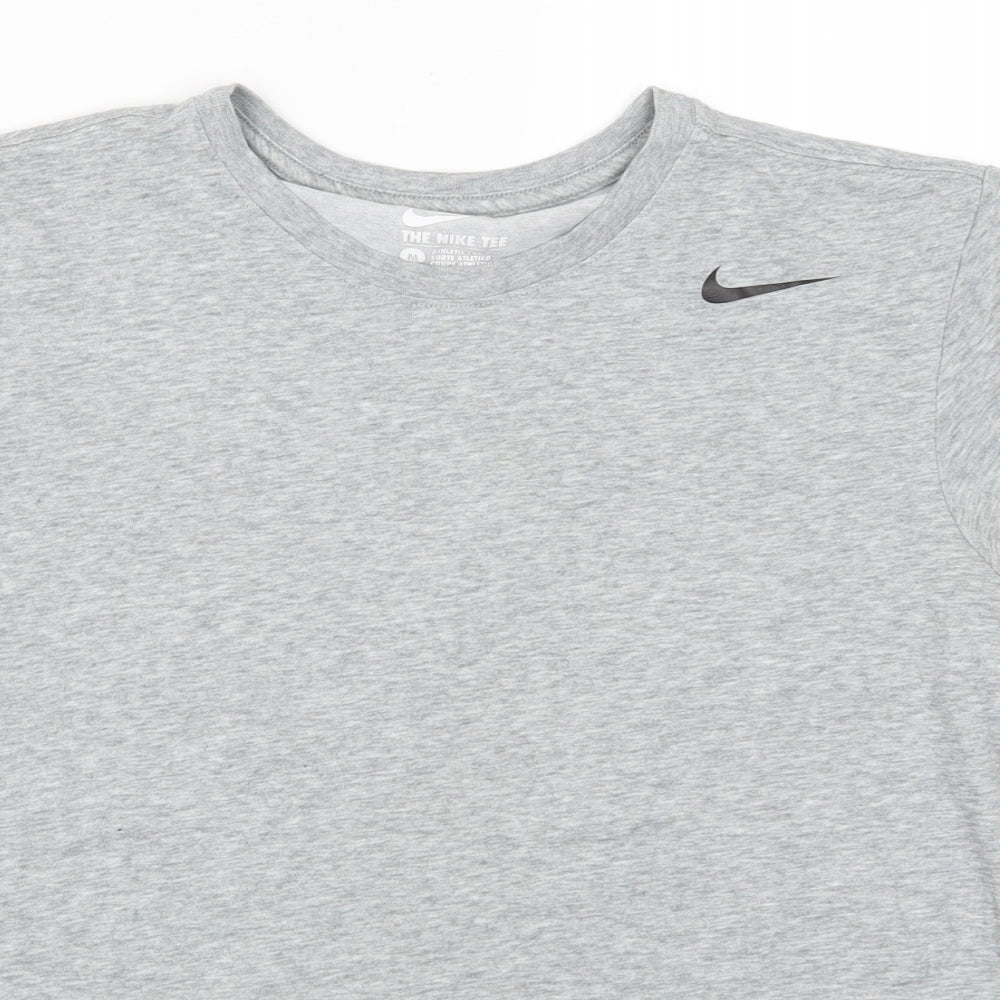 Nike Mens Grey    T-Shirt Size M