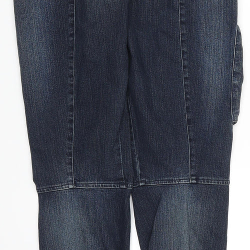 Miss Sixty Womens Blue  Denim Mom Jeans Size 28 in L32 in