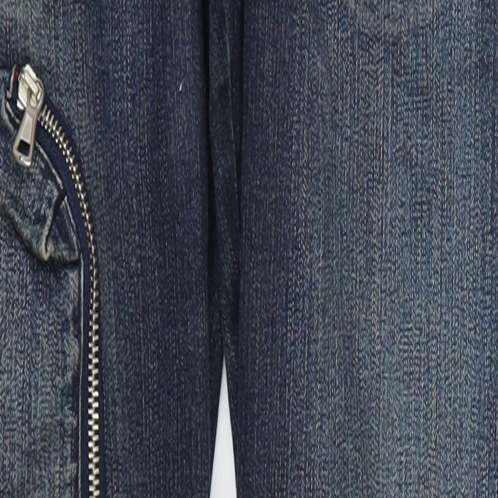 Miss Sixty Womens Blue  Denim Mom Jeans Size 28 in L32 in