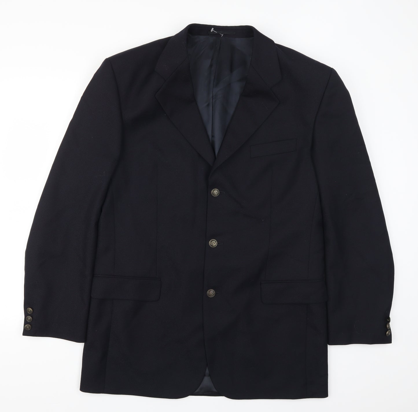Varteks Mens Blue   Jacket Suit Jacket Size 44