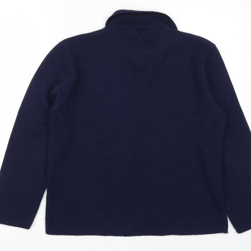 In Stitches Womens Blue   Pullover Jumper Size 6