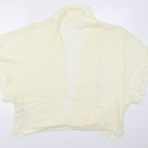 Oasis Womens Beige   Cardigan Jumper Size S  - Cream