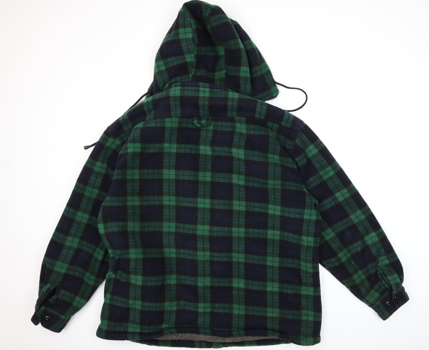 Port nova Mens Green Check  Jacket Coat Size 2XL