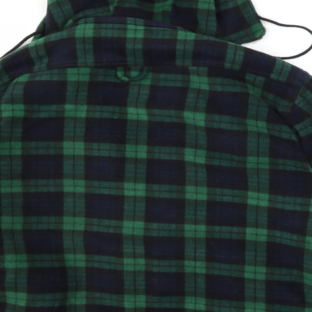 Port nova Mens Green Check  Jacket Coat Size 2XL