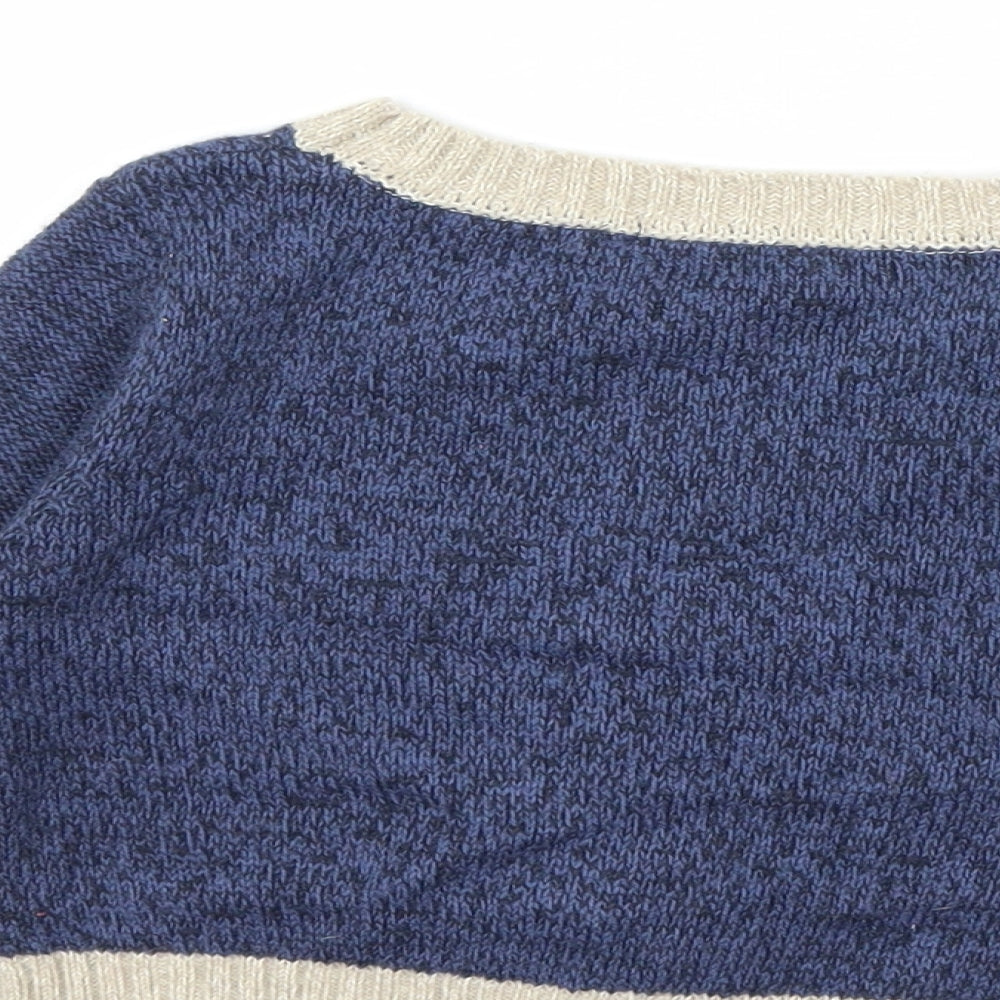 George Baby Blue  Knit Pullover Jumper Size 9-12 Months