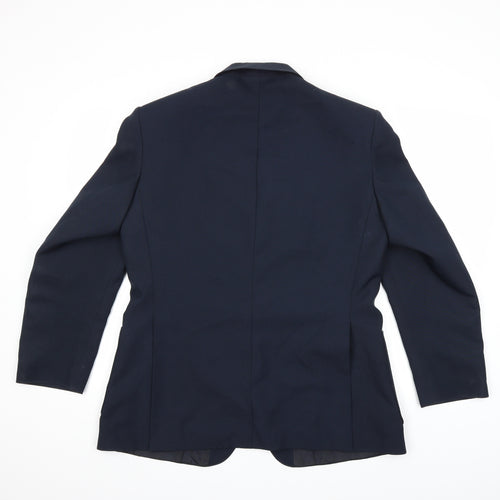 St.Micheal Mens Blue   Jacket Suit Jacket Size 42