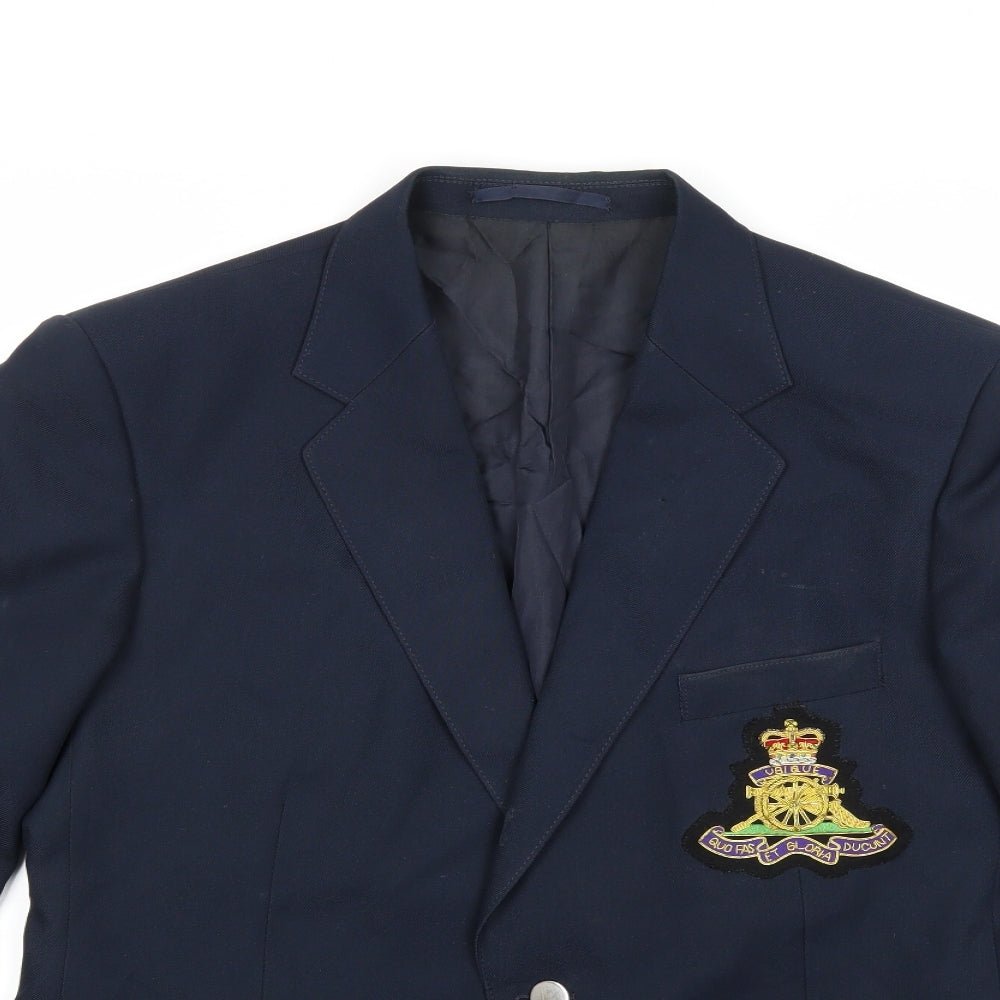 St.Micheal Mens Blue   Jacket Suit Jacket Size 42