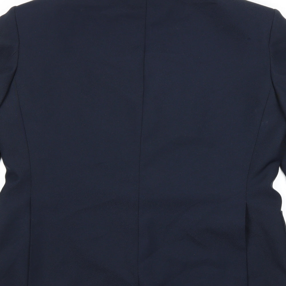 St.Micheal Mens Blue   Jacket Suit Jacket Size 42