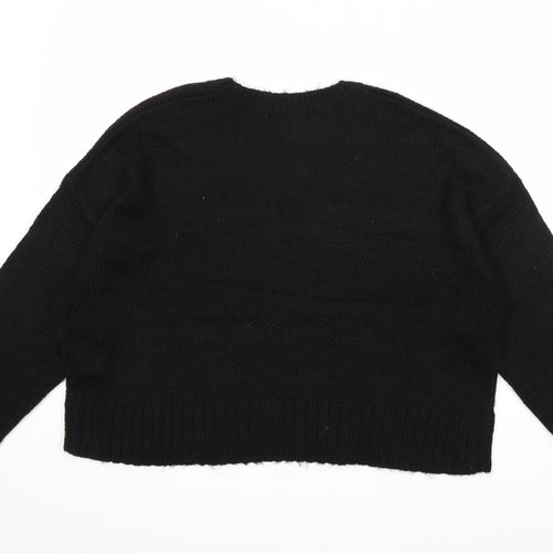 New Look Womens Beige  Knit Pullover Jumper Size L