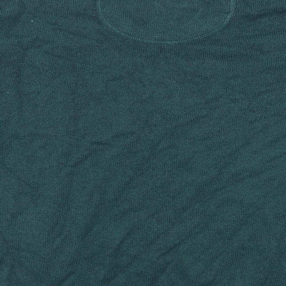 Maine Mens Green  Knit Pullover Jumper Size XL