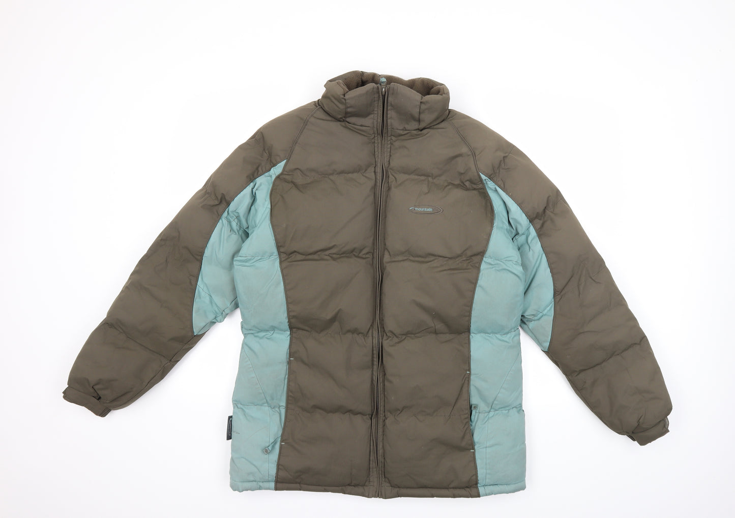 Mountain Life Womens Brown   Puffer Jacket Coat Size 14