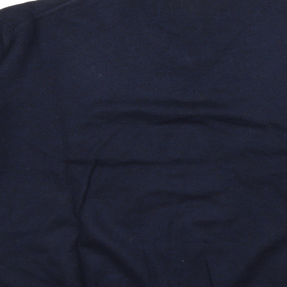 Jasper Conran Mens Blue  Knit Pullover Jumper Size XL