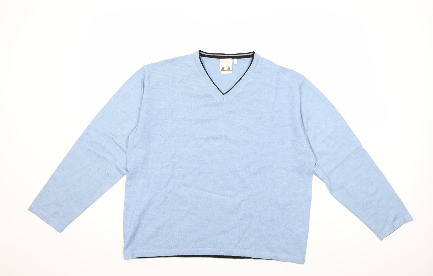 Preworn Mens Blue  Knit Pullover Jumper Size XL