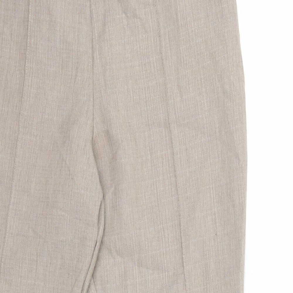 Marks and Spencer Womens Brown   Trousers  Size 16 L27 in