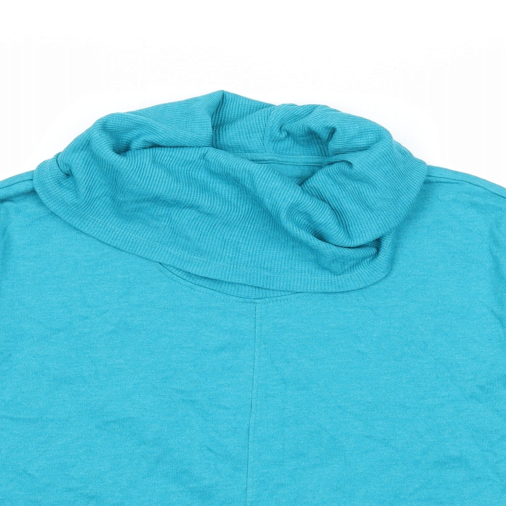 Andrew Marc Womens Blue   Pullover Jumper Size S