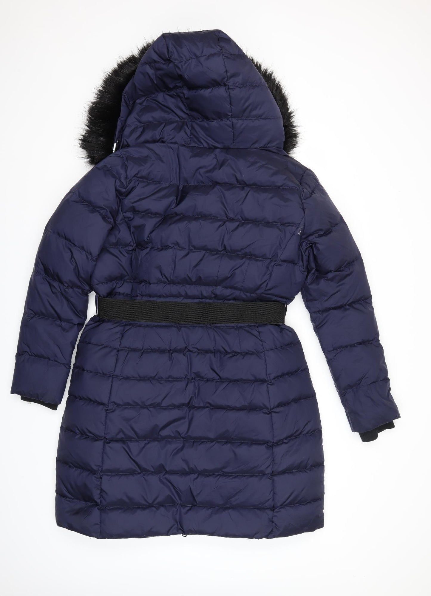 Marks and Spencer Womens Blue   Puffer Jacket Coat Size 16