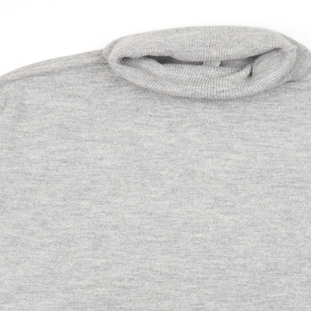 H&M Womens Grey  Knit Pullover Jumper Size XL