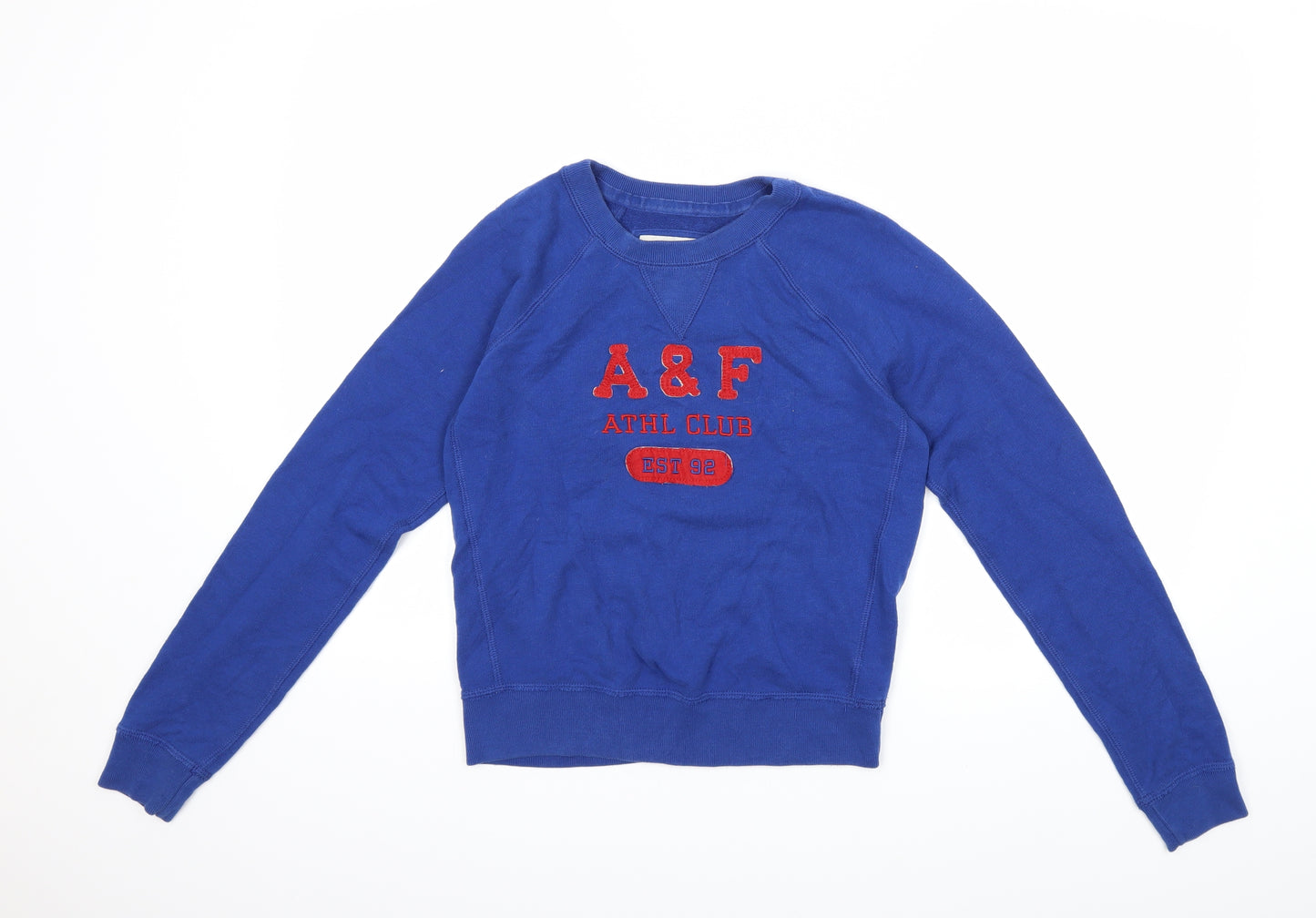 Abercrombie & Fitch Mens Blue   Pullover Sweatshirt Size S