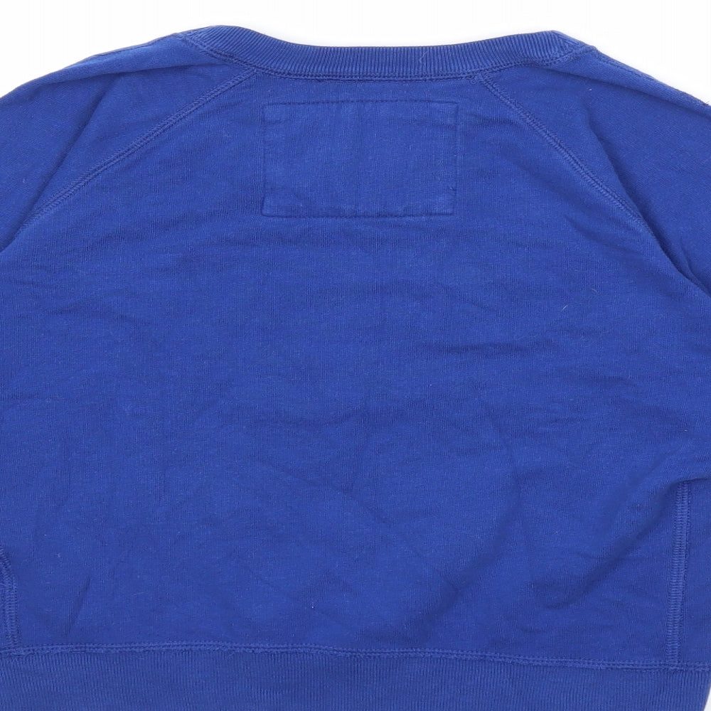 Abercrombie & Fitch Mens Blue   Pullover Sweatshirt Size S