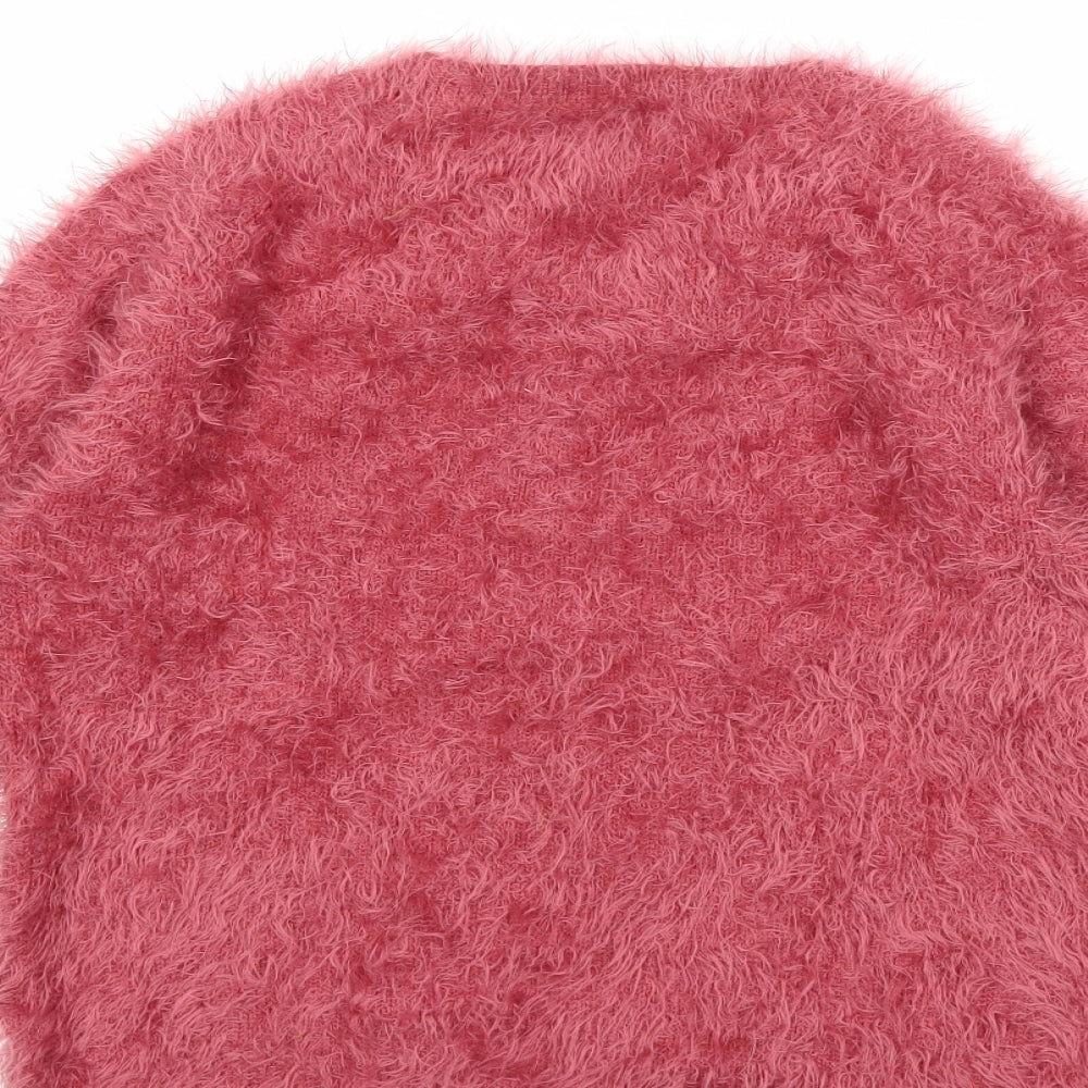 Zara Girls Pink   Pullover Jumper Size 11-12 Years