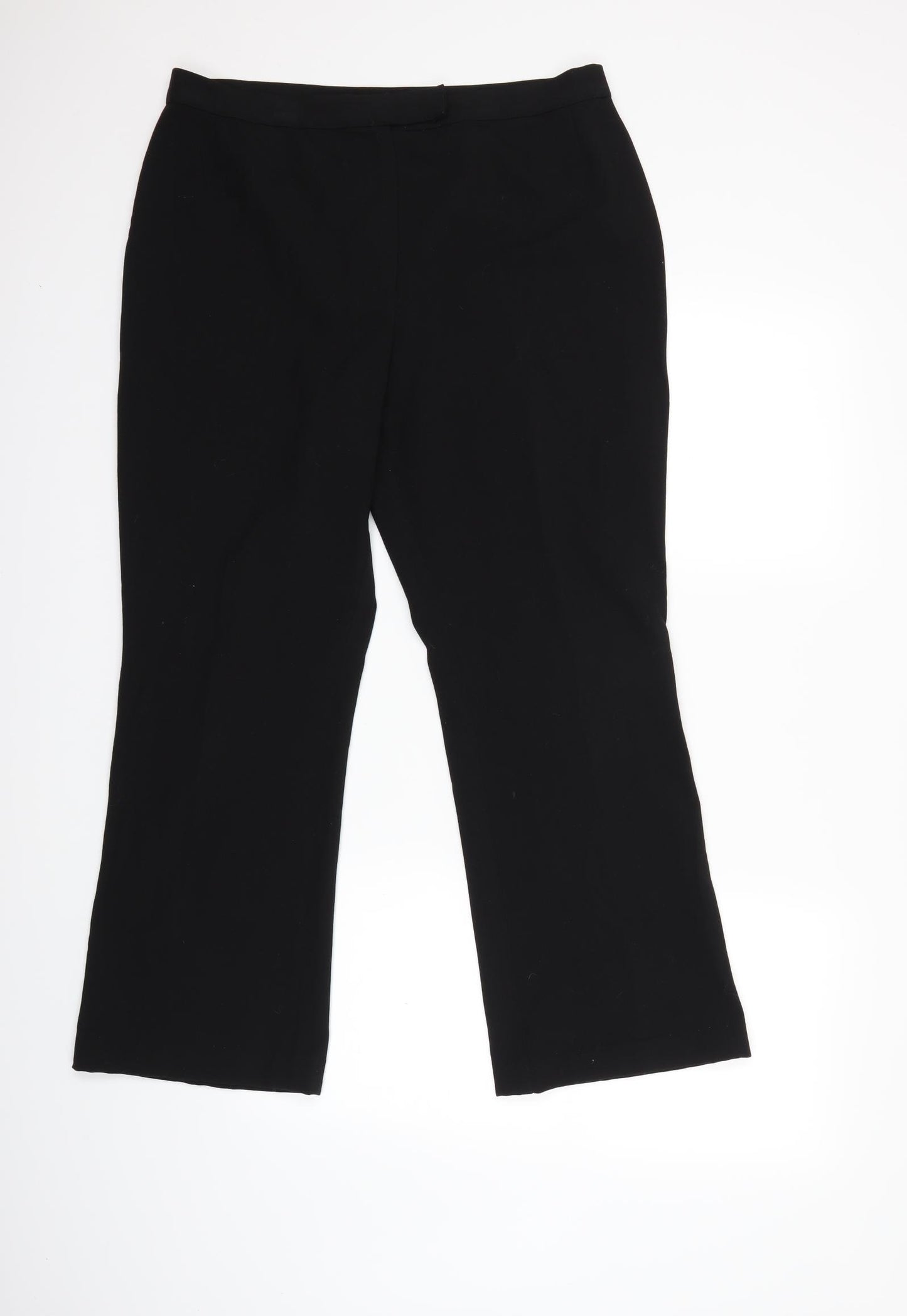 Marks and Spencer Womens Black   Trousers  Size 34 in L27 in