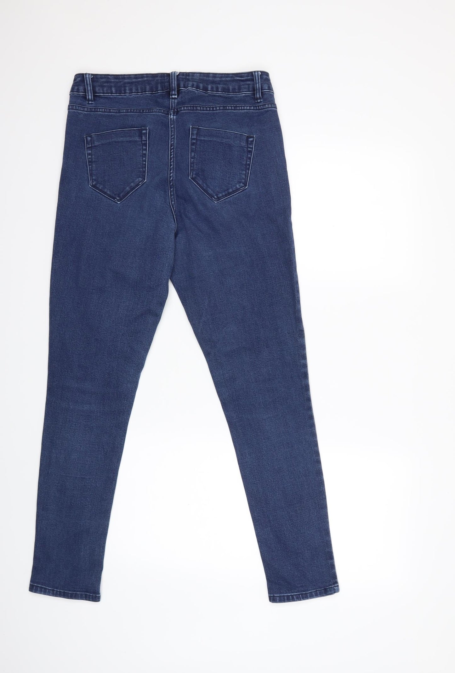 Red Herring Womens Blue  Denim Skinny Jeans Size 12 L38 in