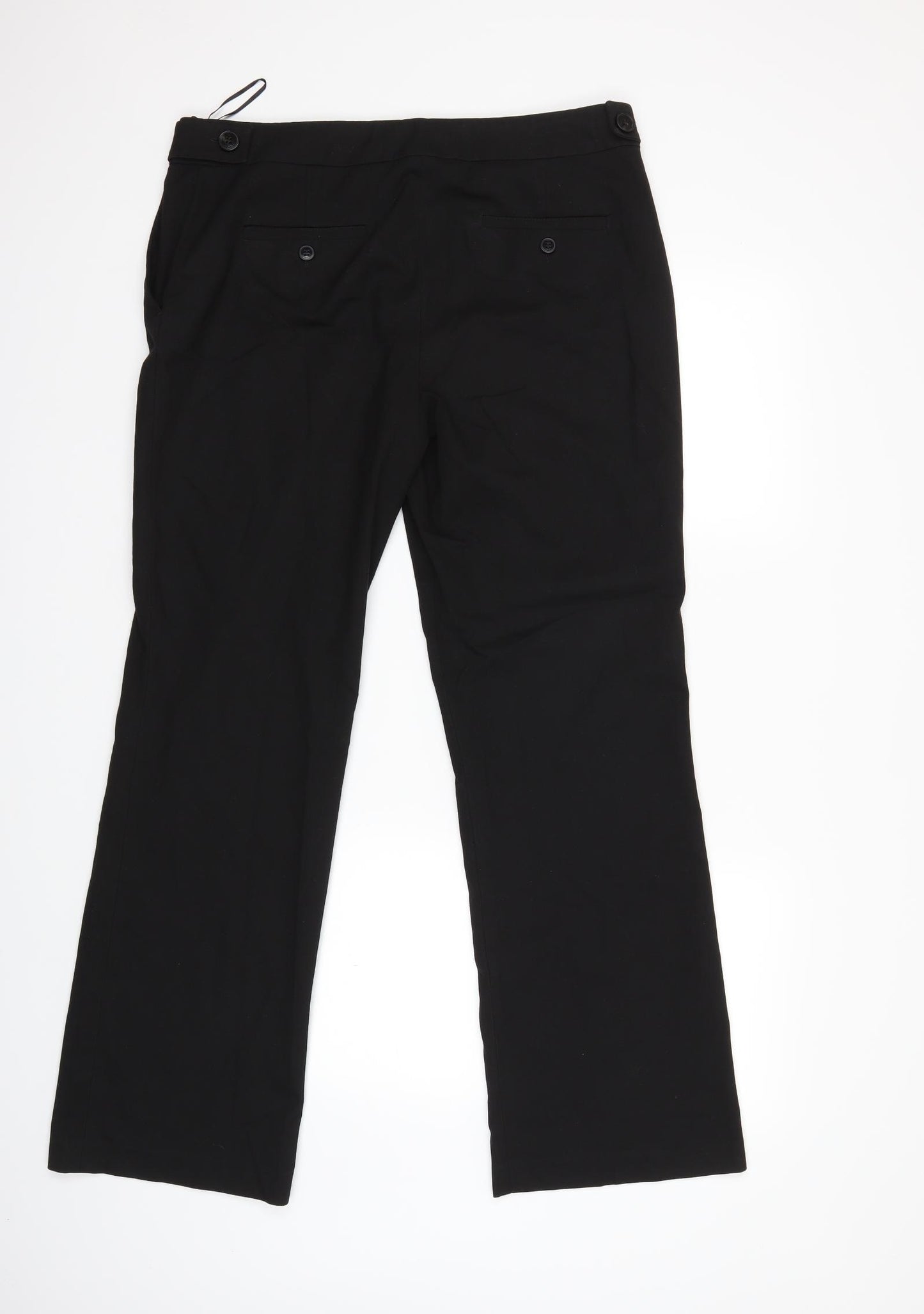 NEXT Womens Black   Trousers  Size 14 L31 in
