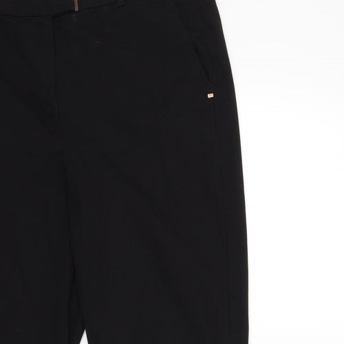 George Womens Black   Trousers  Size 12 L27 in