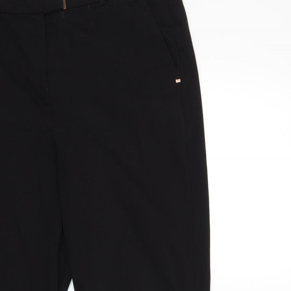 George Womens Black   Trousers  Size 12 L27 in