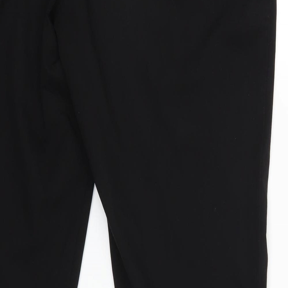 George Womens Black   Trousers  Size 12 L27 in