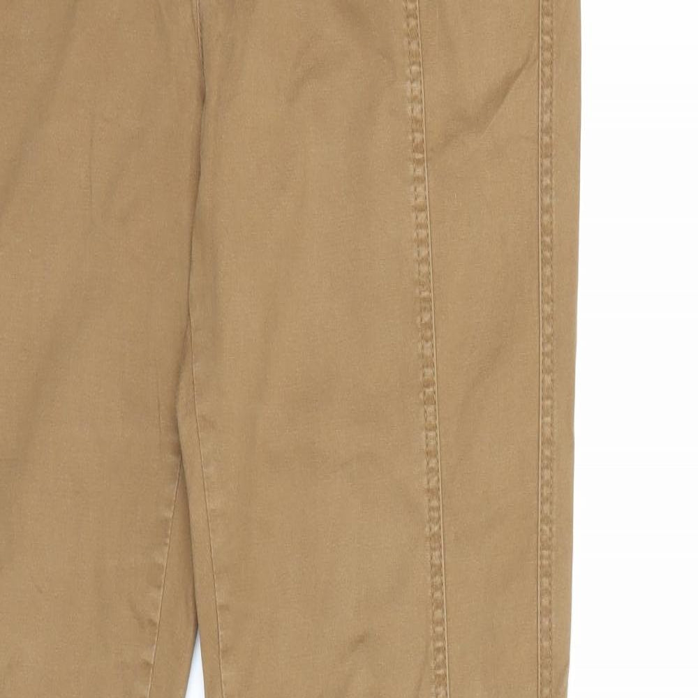 New Look Womens Brown   Chino Trousers Size 14 L28 in