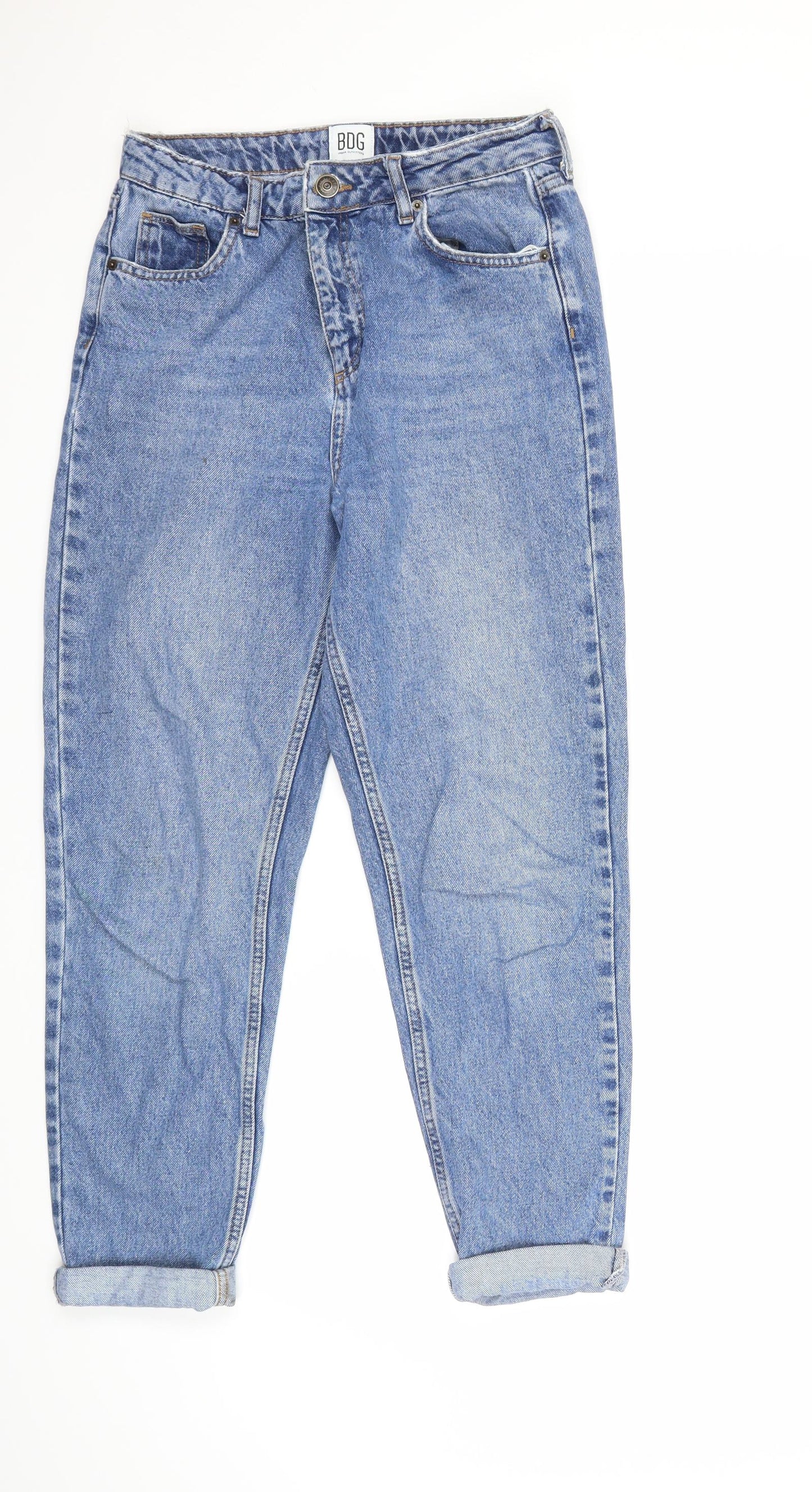 Urban Outfitters Womens Blue  Denim Mom Jeans Size 28 in L32 in