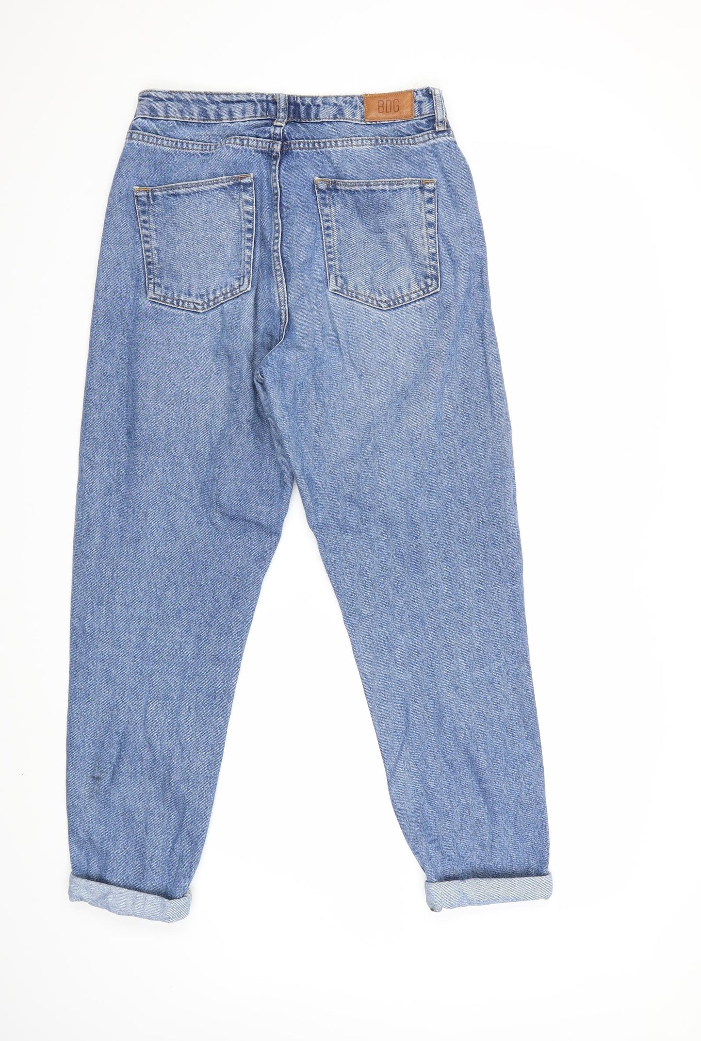 Urban Outfitters Womens Blue  Denim Mom Jeans Size 28 in L32 in