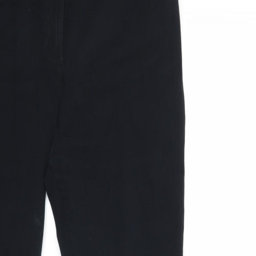 Marks and Spencer Womens Black  Denim Straight Jeans Size 20 L28 in
