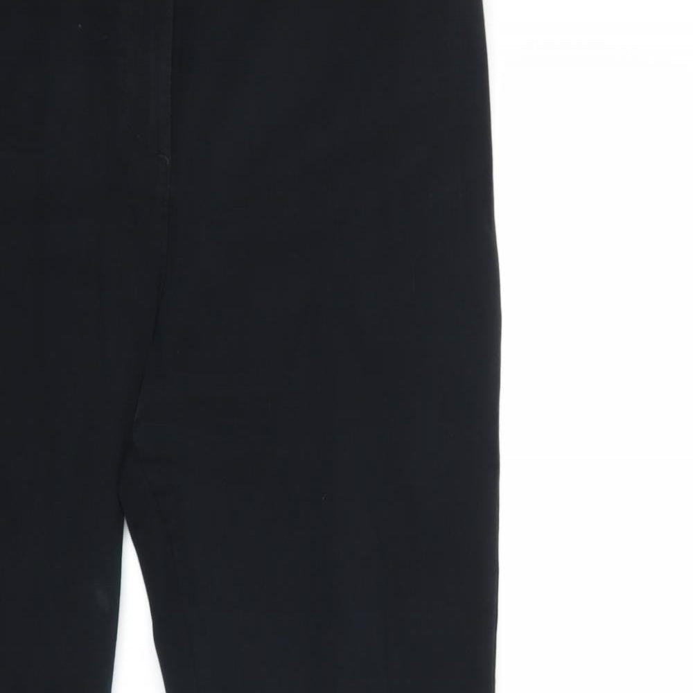 Marks and Spencer Womens Black  Denim Straight Jeans Size 20 L28 in